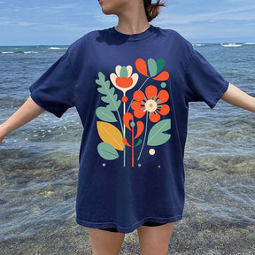 Comfort Colors Wildflower Aesthetic T-Shirt