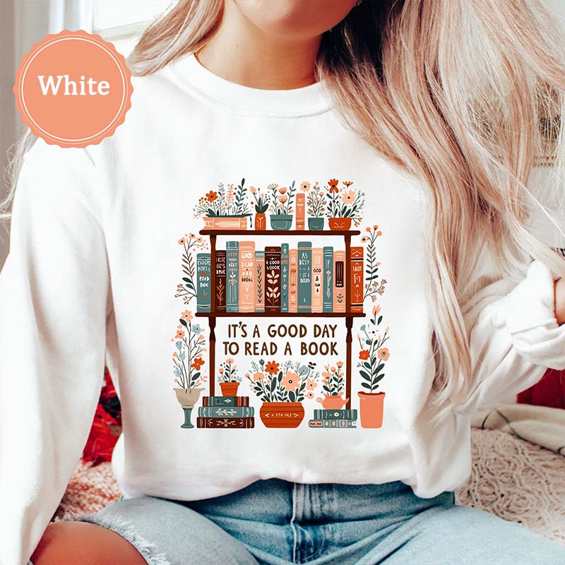 Retro Teacher Bookish Sweatshirt