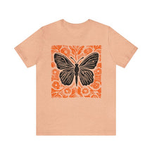 Folk art butterfly Botanical T-Shirt