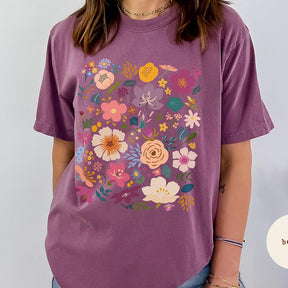 Wildflower Nature-inspired T-Shirt