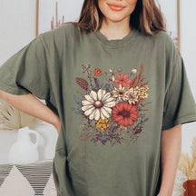 Botanical Wildflower Nature T-Shirt