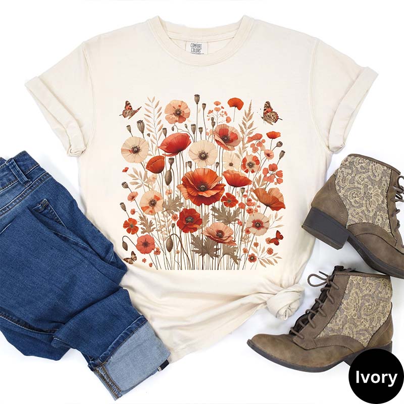 Wild Flower Person Gift T-Shirt