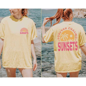 Forever Chasing Sunsets Summer T-Shirt