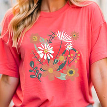 Art Nouveau Wildflowers T-Shirt