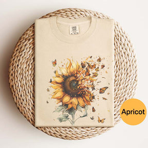 Sunflower Butterfly Love T-Shirt