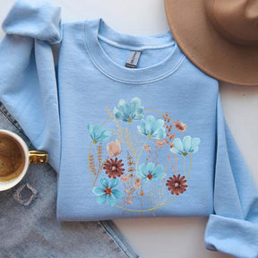 Botanical Flowers Lover Sweatshirt