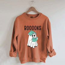 Booooks Halloween Reading Sweatshirt