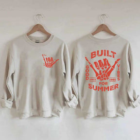 Built For Summer Trendy Sweatshirt