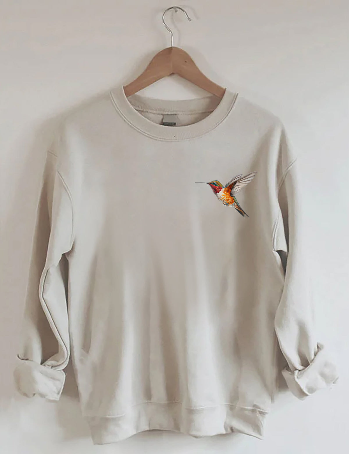 Wildflower And Bird Sweatshirt