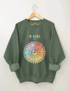 Feelings Wheel Sweatshirt