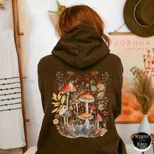 Unisex Aesthetic Mushroom Cottagecore Hoodie