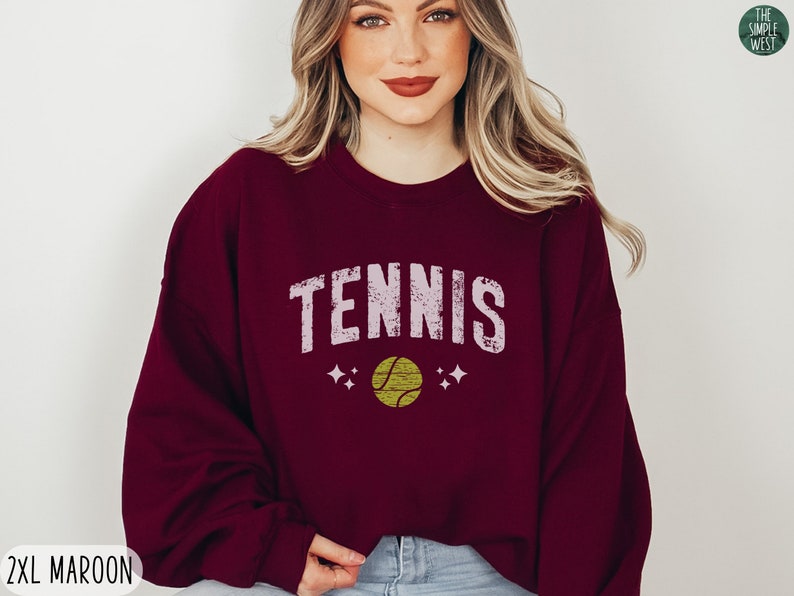 Tennis Team Apparel Sweatshirt