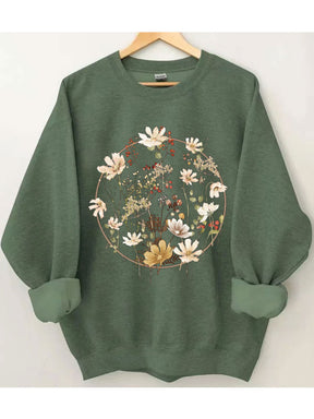 Flower Sweatshirt