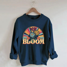 Retro Bloom Wildflower Sweatshirt