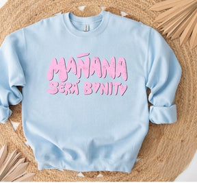 Bichota Season Rosa Sweatshirt mit Buchstaben-Print