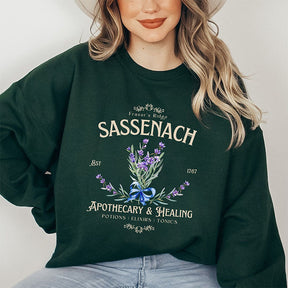 Sweat-shirt Sassenach à imprimé floral