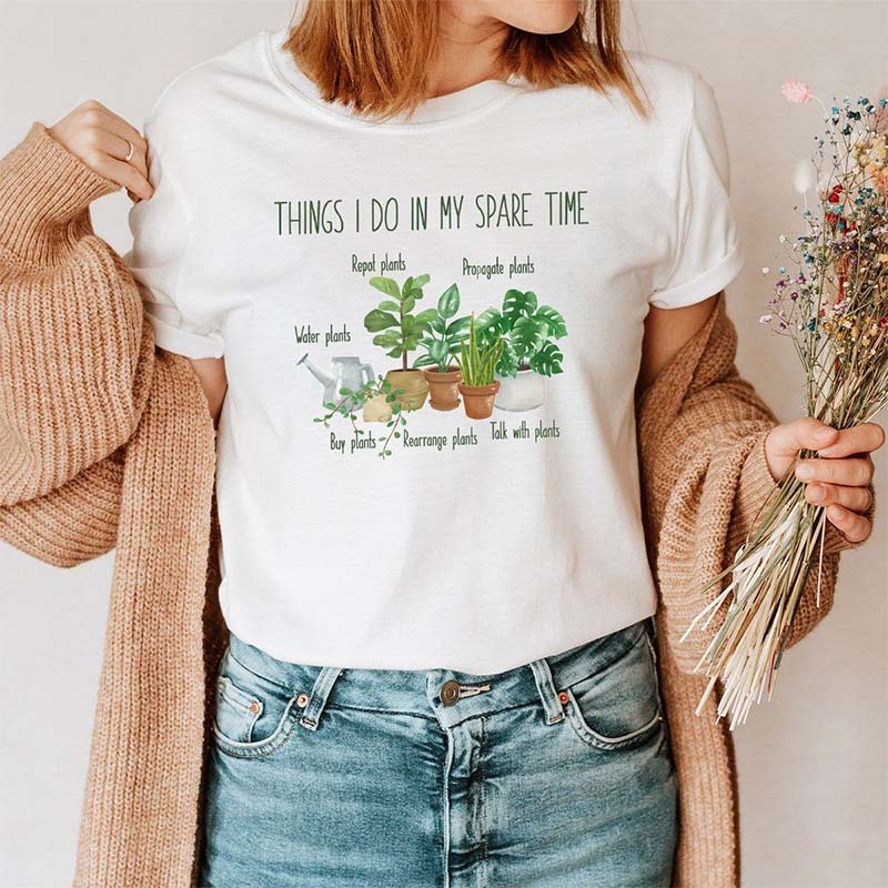 T-shirt drôle de jardinier de plantes