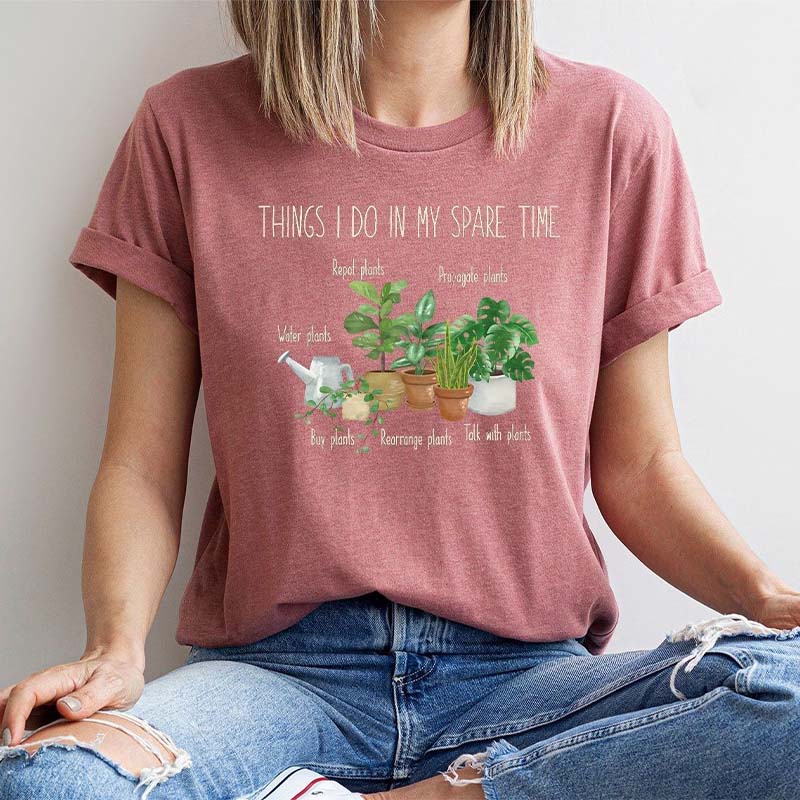 T-shirt drôle de jardinier de plantes