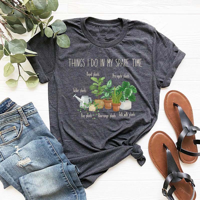 T-shirt drôle de jardinier de plantes