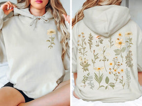 Vintage-Gänseblümchen-Sweatshirt