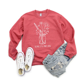 Teacher Flower Sweatshirt