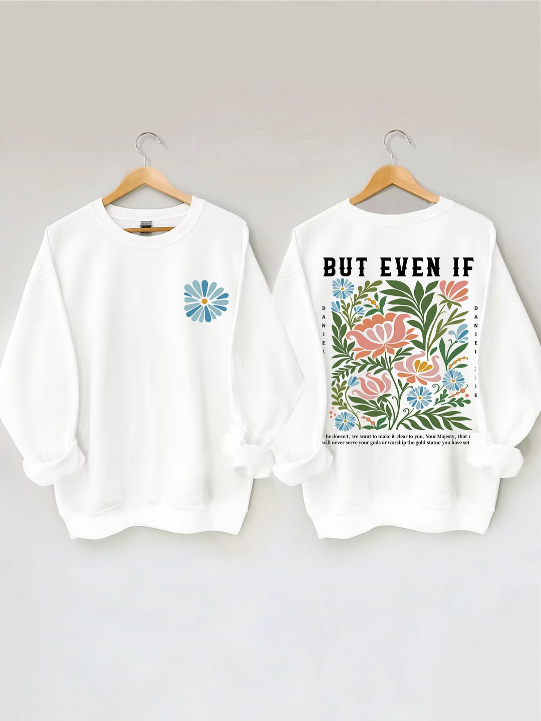 Aber auch wenn Boho Christian Sweatshirt