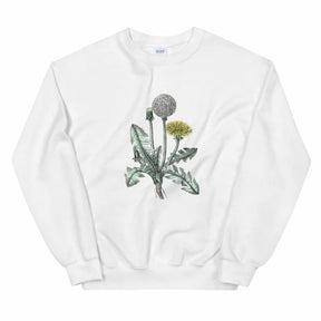 Botanisches Löwenzahn-Sweatshirt