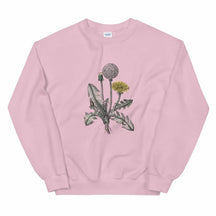 Botanisches Löwenzahn-Sweatshirt