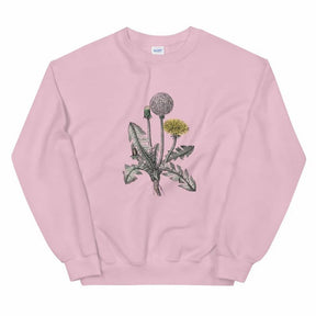 Botanisches Löwenzahn-Sweatshirt