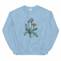 Botanisches Löwenzahn-Sweatshirt