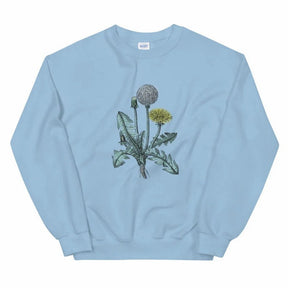 Botanisches Löwenzahn-Sweatshirt