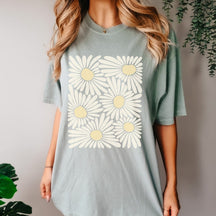 Boho Floral Comfort Colors T-Shirt 