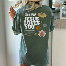 T-shirt Bonne Nouvelle Jésus T'aime