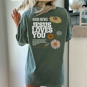 T-shirt Bonne Nouvelle Jésus T'aime