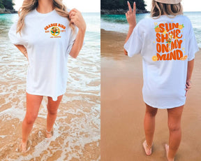 Comfort Colors Orange Bird Sunshine Beach Sommerurlaubsshirt