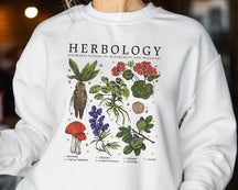 Cadeau de sweat-shirt de plantes d’herbologie pour les amoureux des plantes